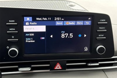 2023 Hyundai Elantra Hybrid Blue