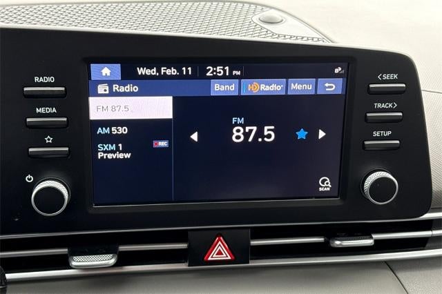 2023 Hyundai Elantra Hybrid Blue