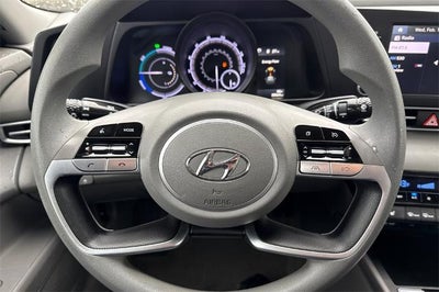 2023 Hyundai Elantra Hybrid Blue