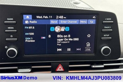 2023 Hyundai Elantra Hybrid Blue