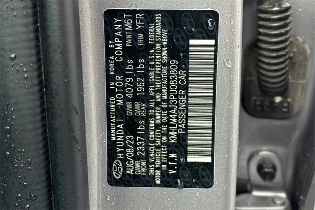 2023 Hyundai Elantra Hybrid Blue