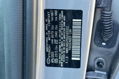 2025 Hyundai Elantra Hybrid Limited