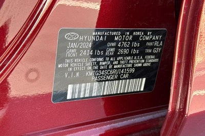 2024 Genesis G70 2.5T RWD