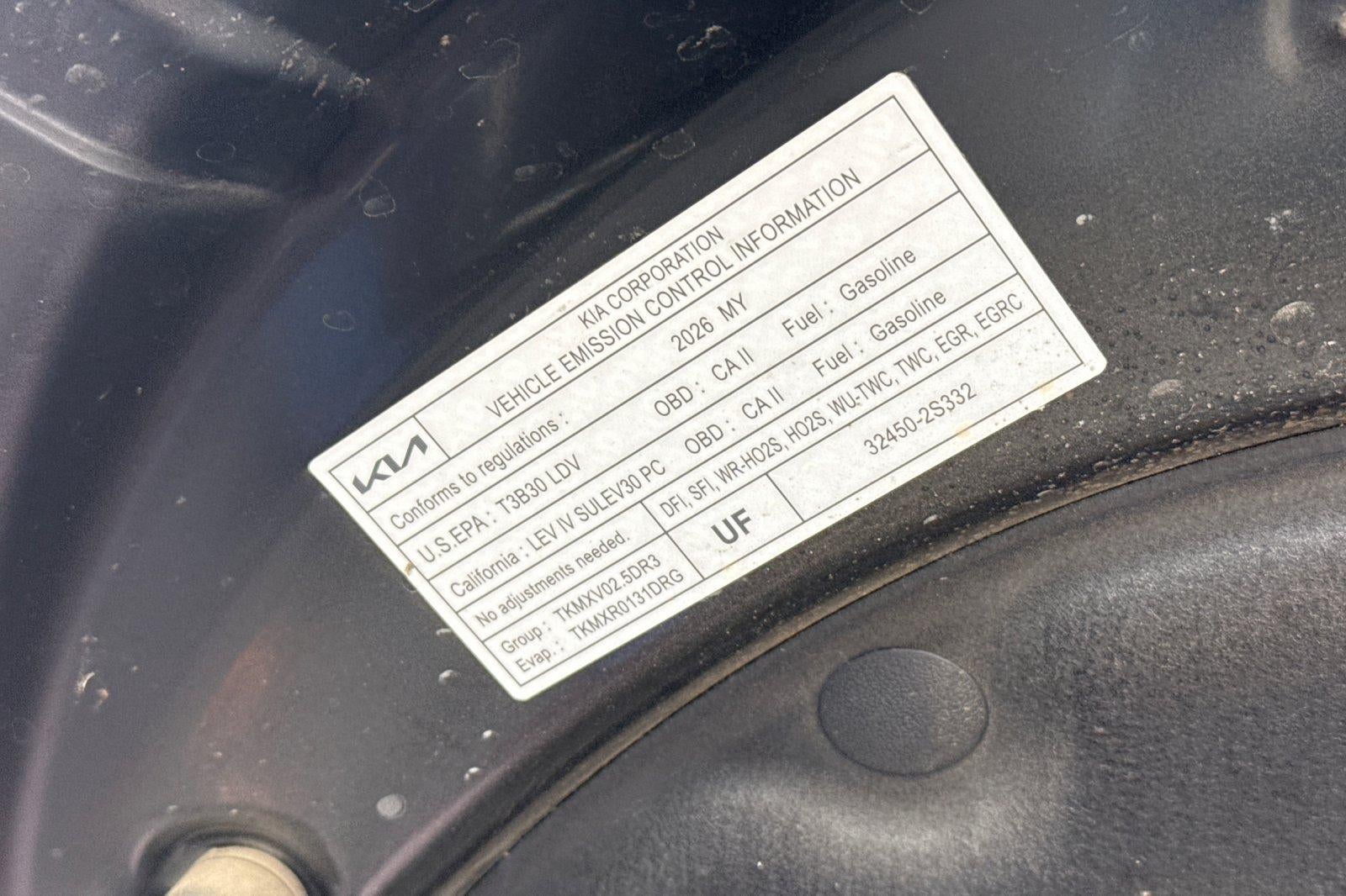 2026 Kia K5 LXS