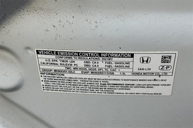 2021 Honda Civic Hatchback Sport