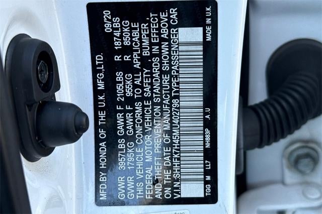 2021 Honda Civic Hatchback Sport