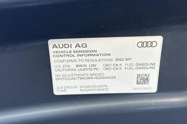 2022 Audi A6 allroad Prestige 55 TFSI quattro S tronic