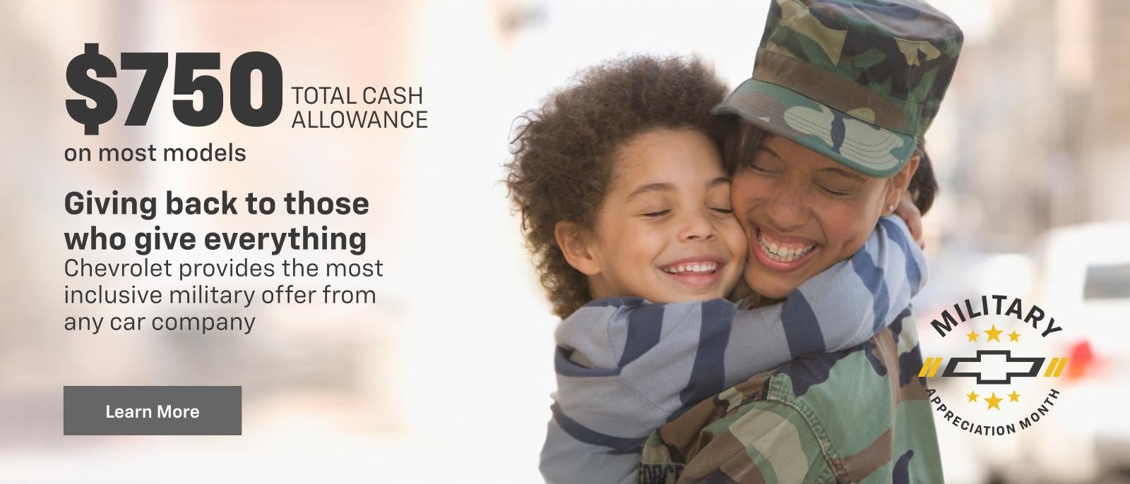 Military Appreciation Month at Mazzei Chevrolet in Vacaville CA